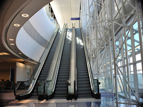 airport Escalators