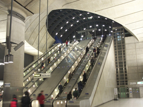 escalator messaging systems help keep riders safe and the flow of traffic moving